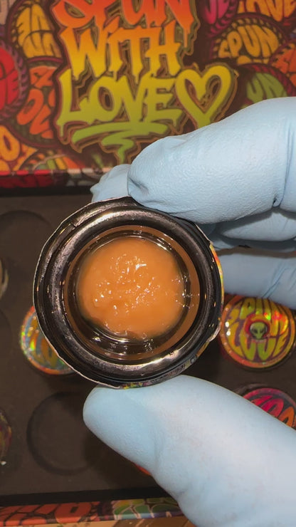 banana nerdz | rosin | 2g jar | solventless